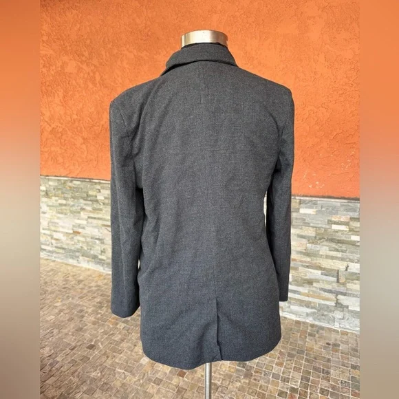 a new day Gray Blazer with Notched Lapel and Relaxed Fit - Picture 3 of 6